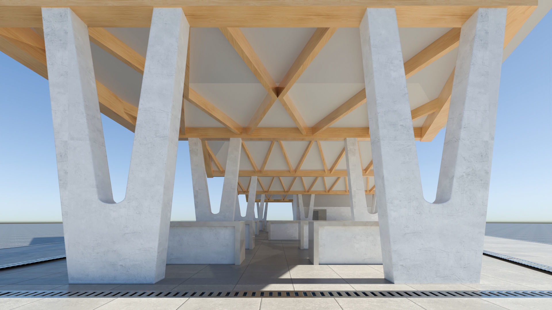 Open Public Marketplace 3D Model 3D model_12