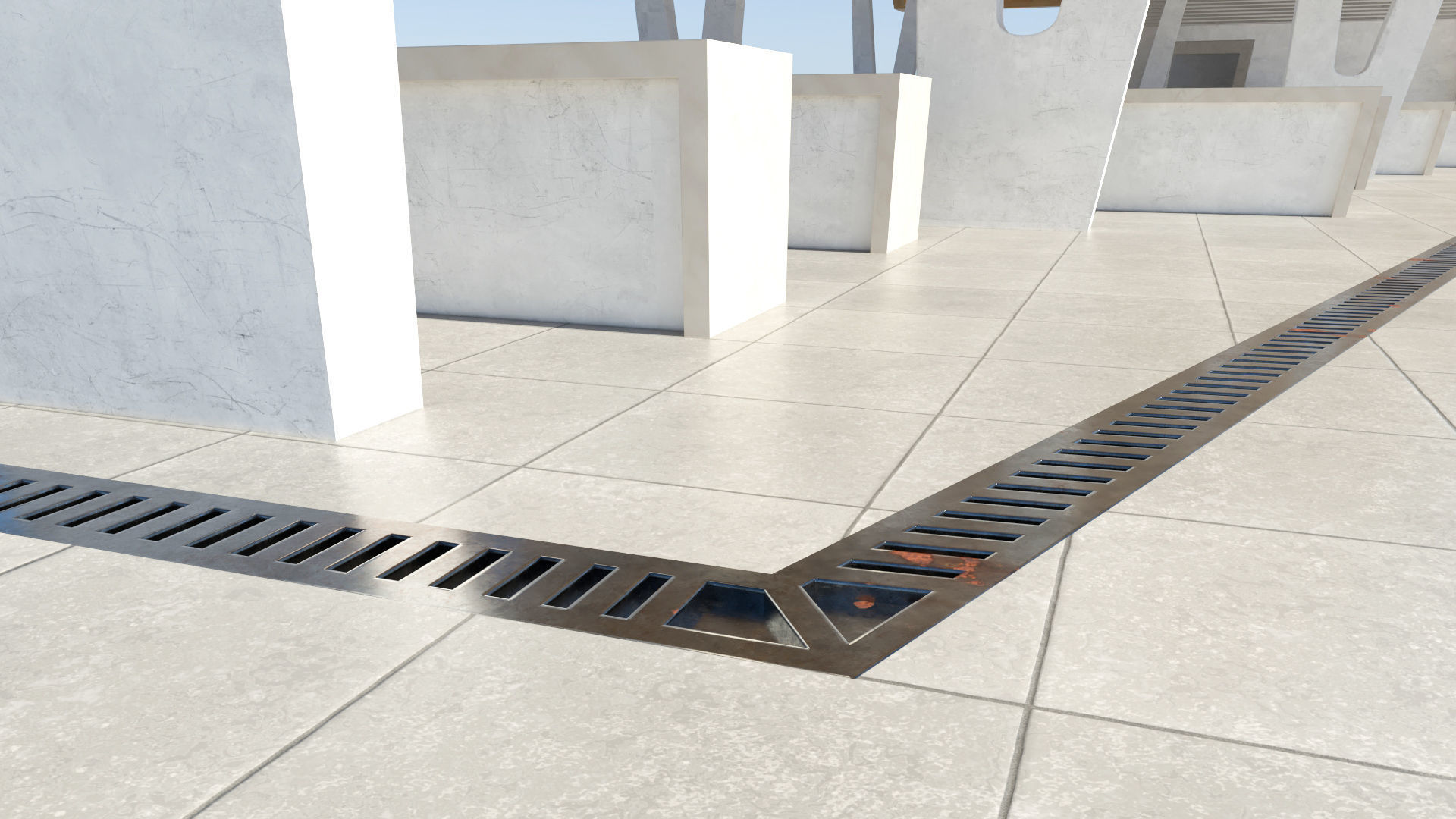 Open Public Marketplace 3D Model 3D model_14