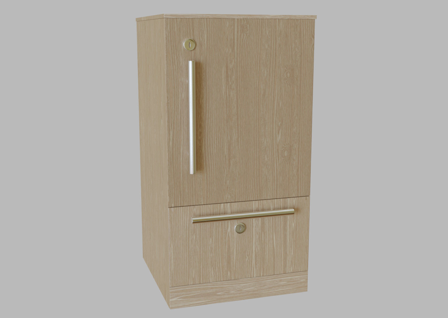 Cupboard and desk collection 3D model_8