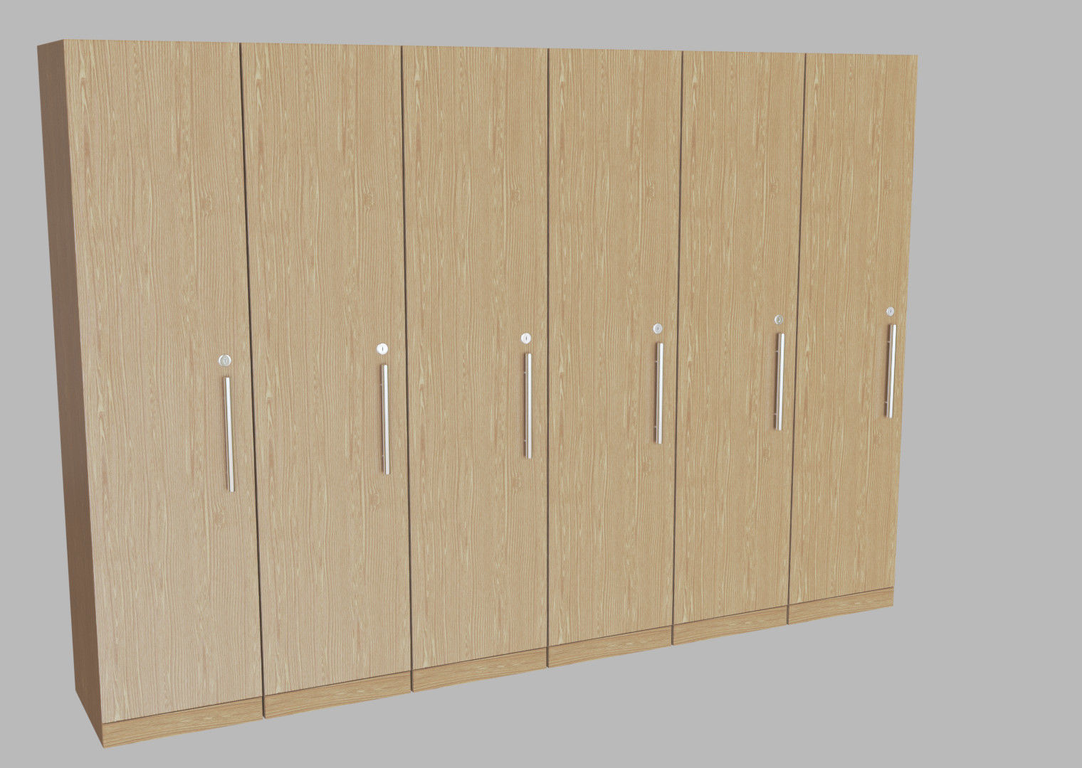 Cupboard and desk collection 3D model_3