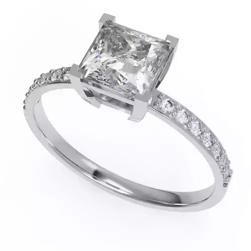 Classic diamond ring 