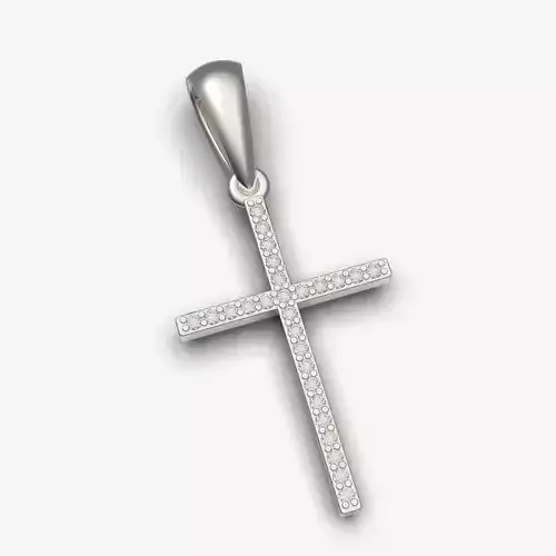Two sided diamond cross 