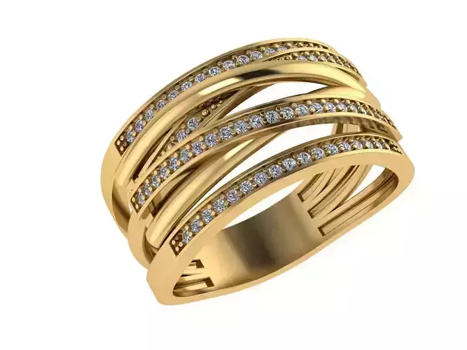 Braided ring  3D print model