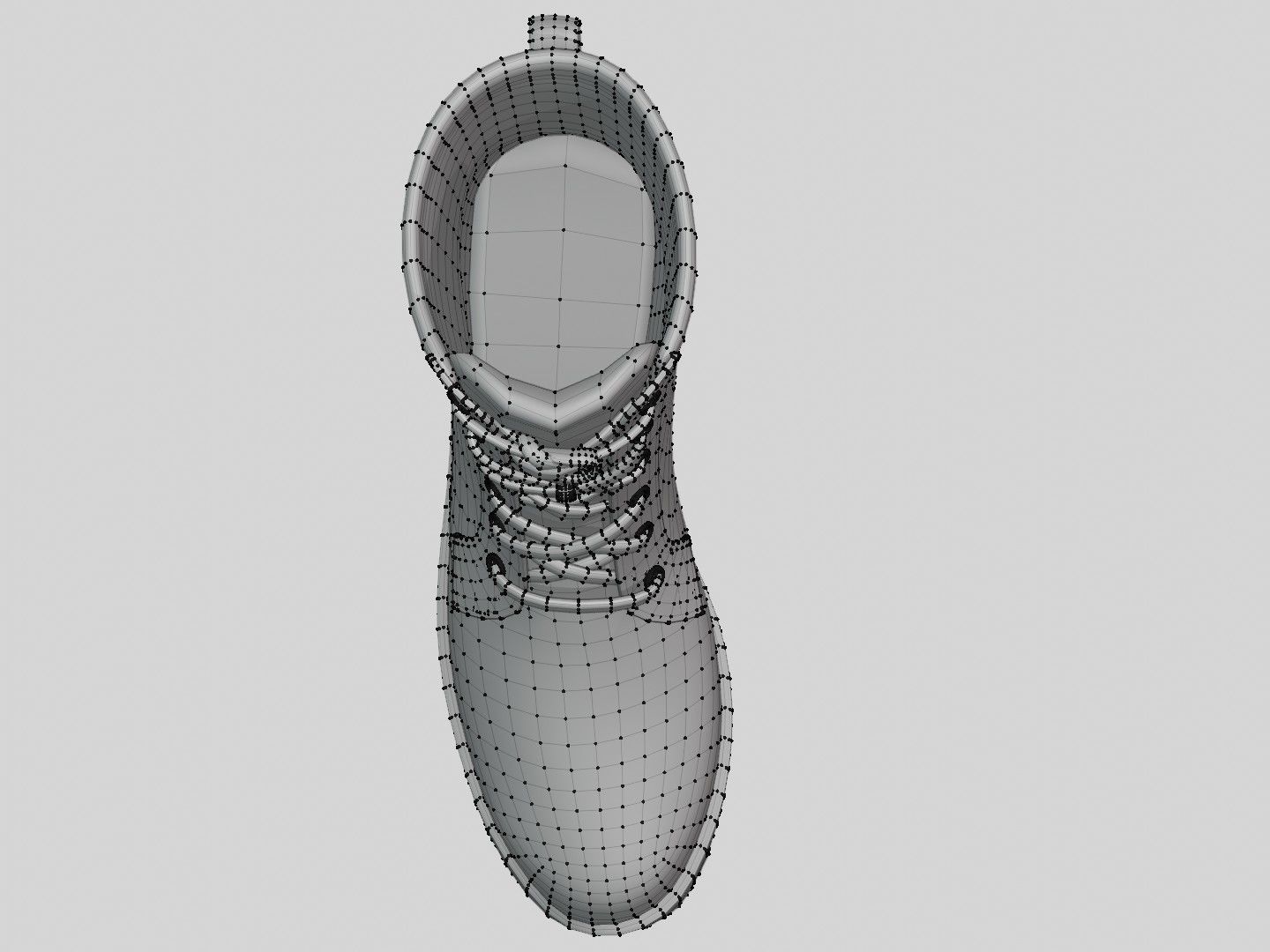 Timberland Boots Low-poly 3D model_12