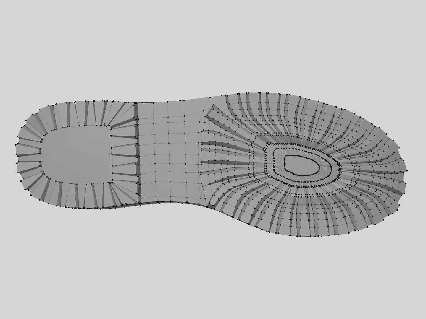 Timberland Boots Low-poly 3D model_10