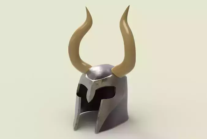 Medieval viking helmet