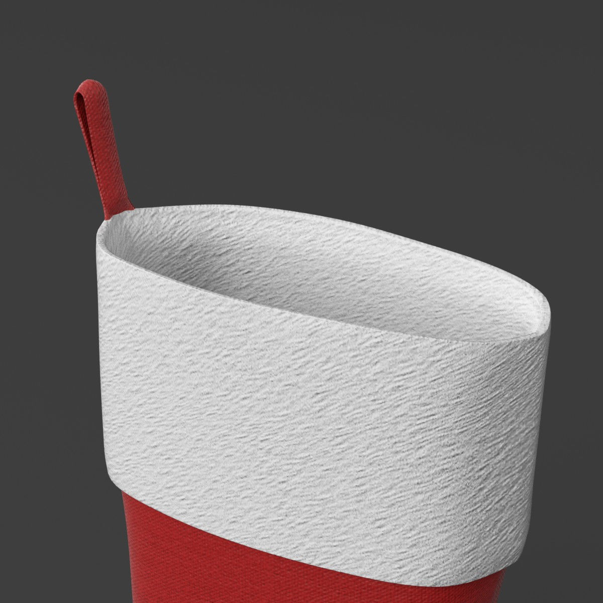 Christmas stocking 3D model_5