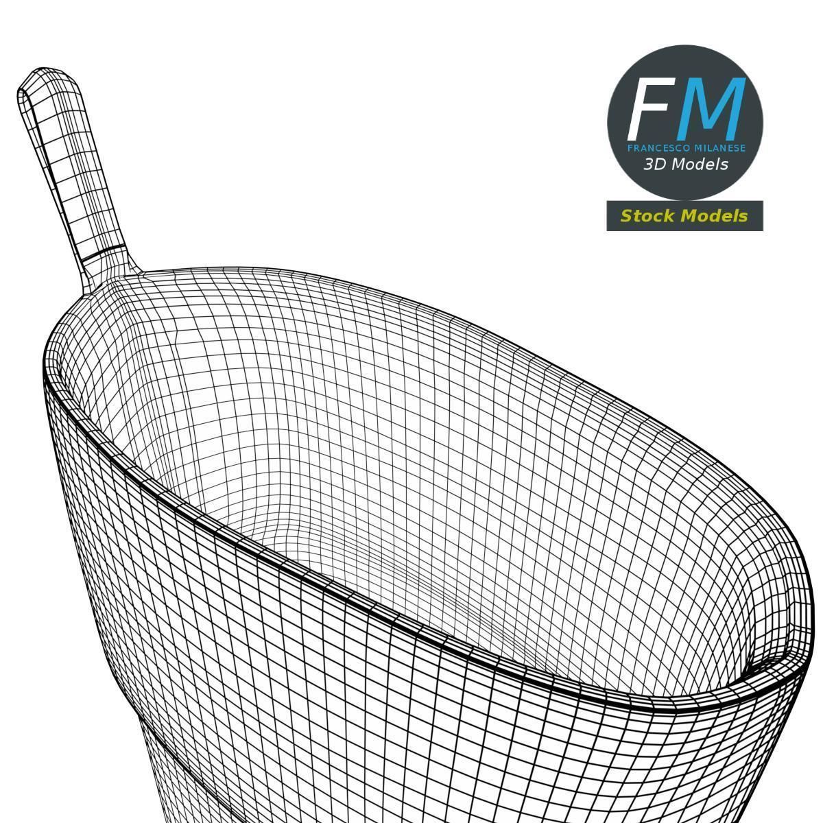 Christmas stocking 3D model_8