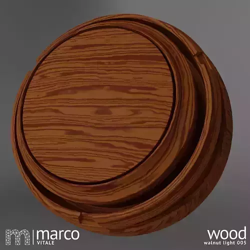 Seamless PBR Wood - Walnut Light 005
