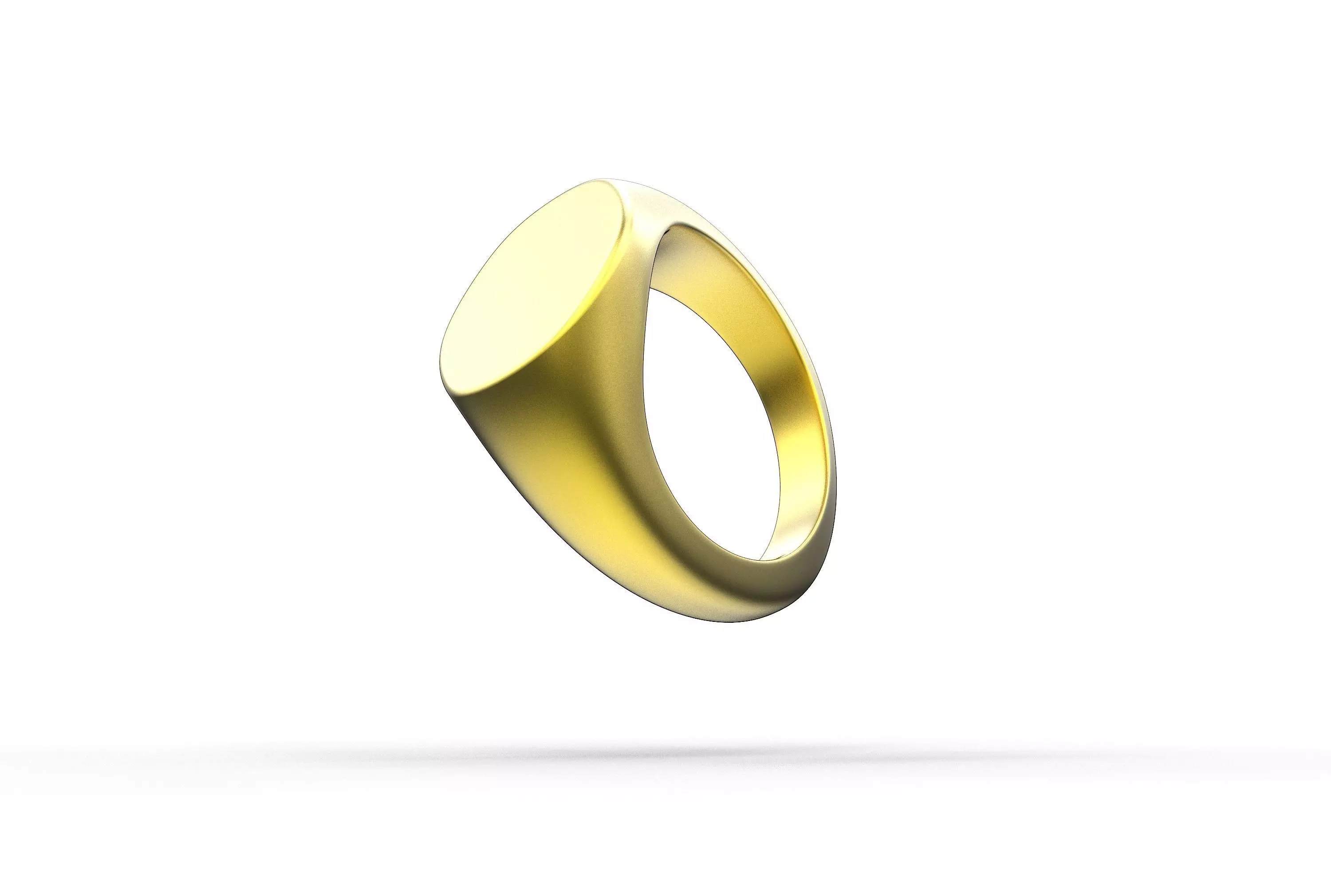 Signet ring 3D print model