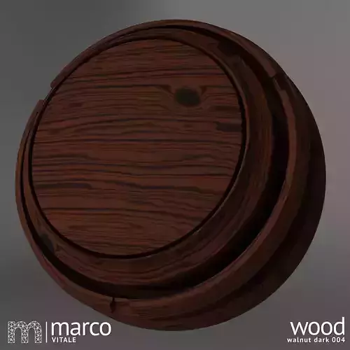 Seamless PBR Wood - Walnut Dark 004