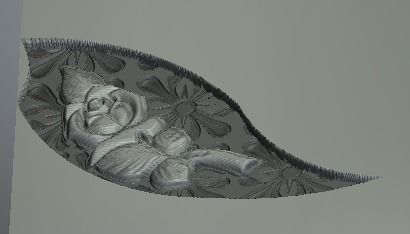 jesus christ headstone with texture 3D print model_4