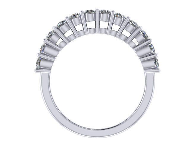 Wide Armored Ring 3D print model_3