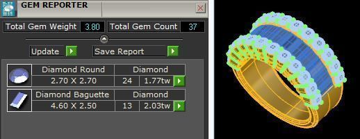 Wide Armored Ring 3D print model_4