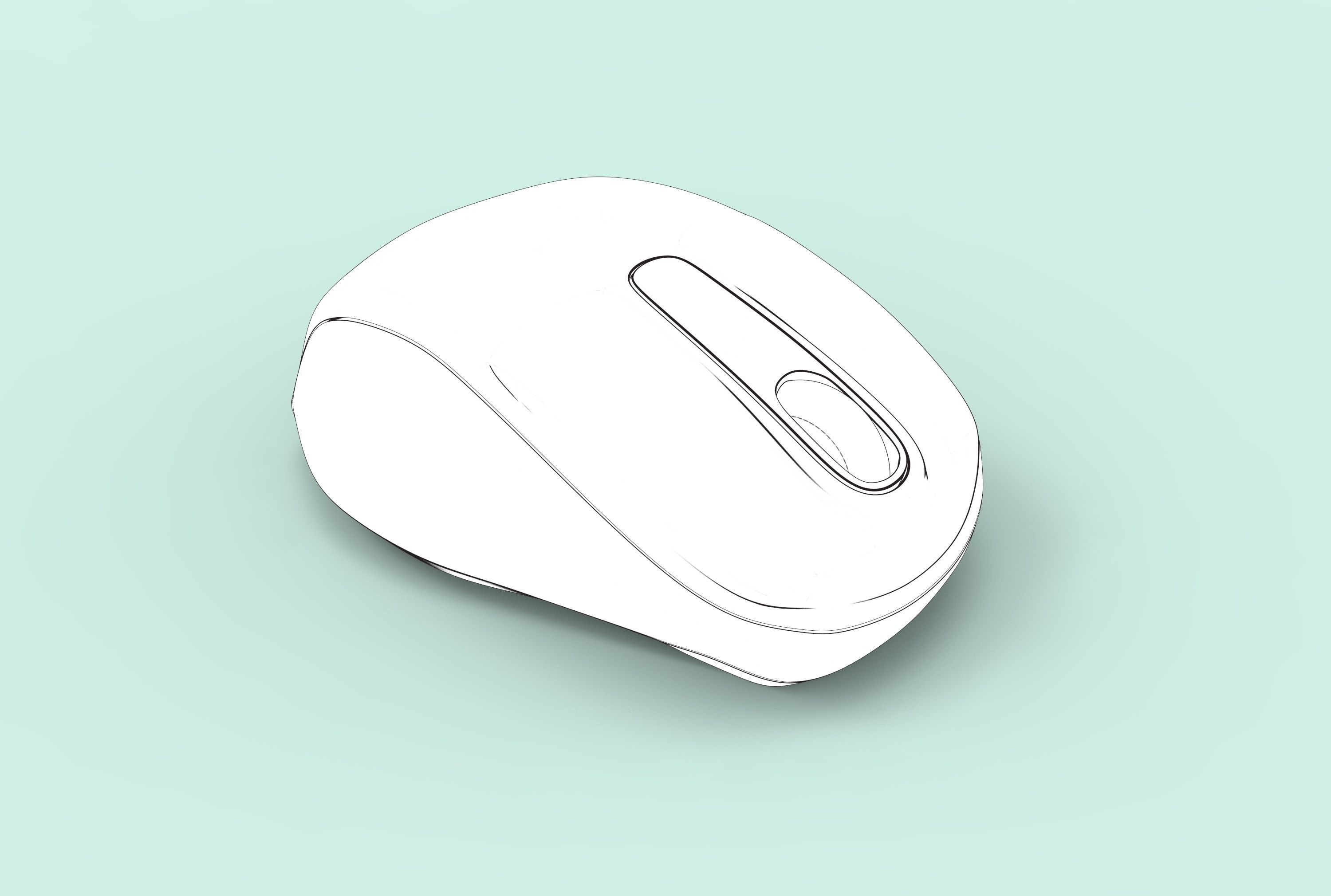 Computer Mouse 3D model_5
