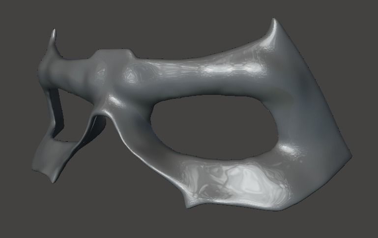 TITANS Nightwing Mask 3D print model_1