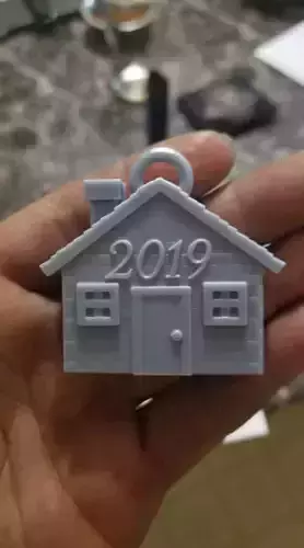 New House Ornament 2019 3D print model