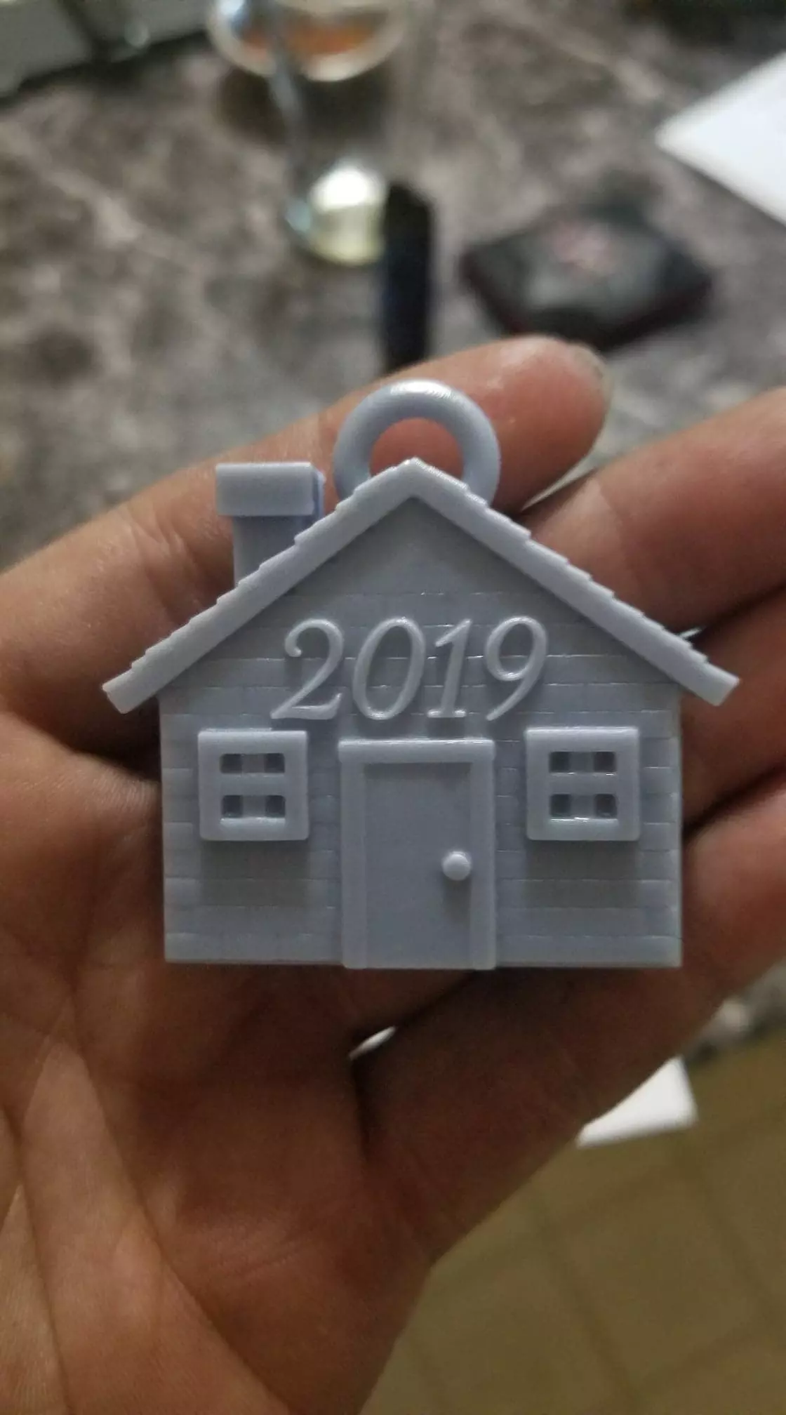 New House Ornament 2019 3D print model_0