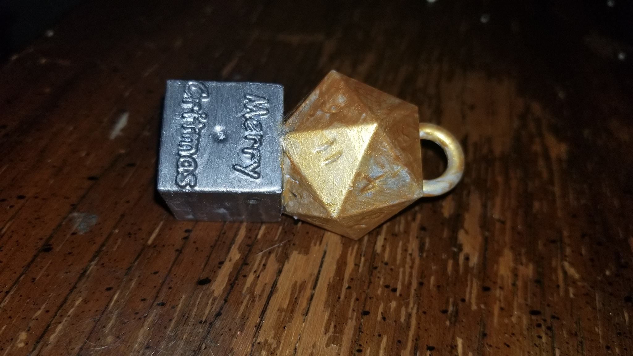 Merry Critmas tree ornament 3D print model_2