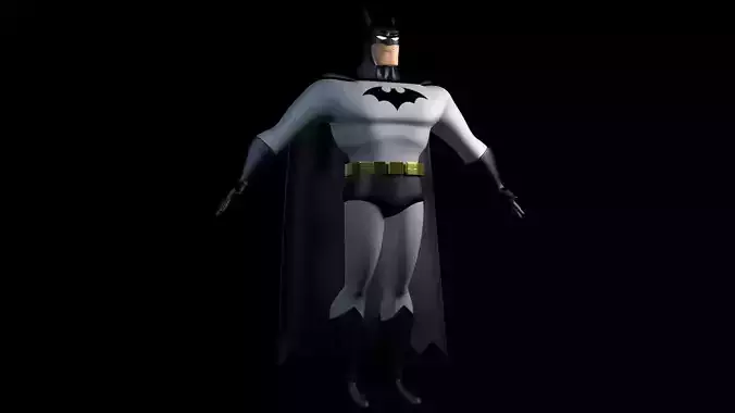 Batman Cartoon 3D model