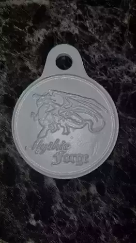 Mythic Forge Ornament 3D print model