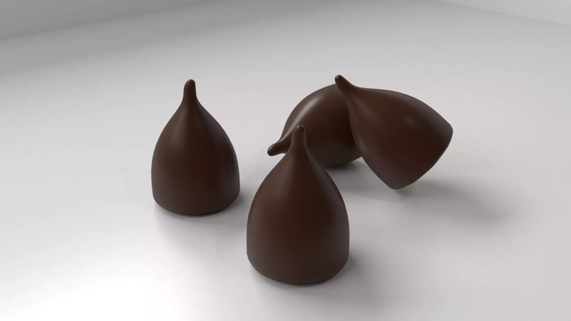 Milk Chocolate Chip 3D model