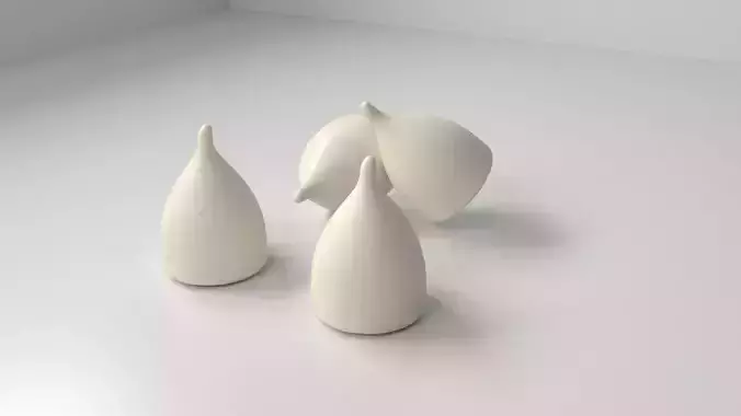White Chocolate Chip 3D model