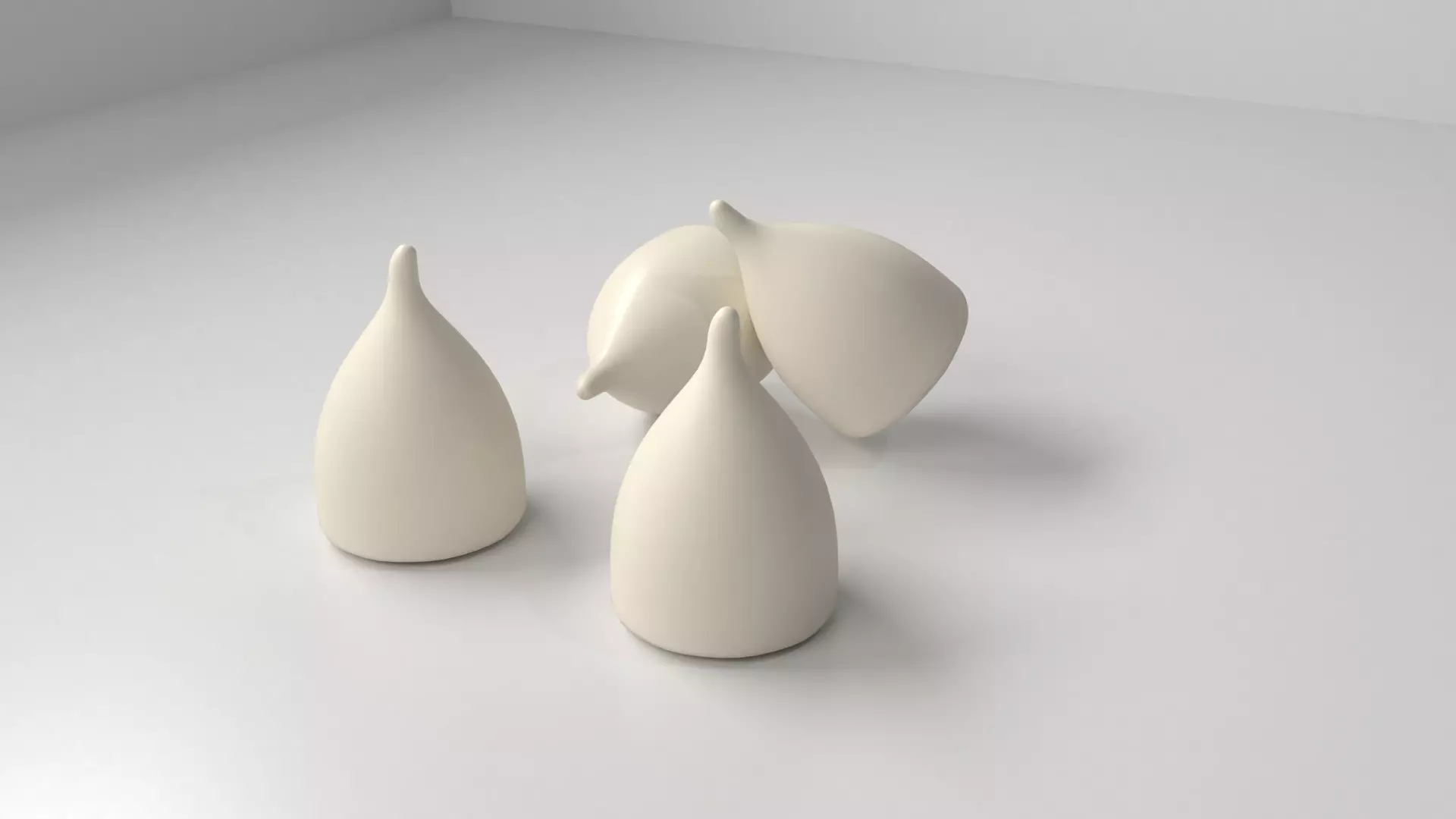 White Chocolate Chip 3D model_0