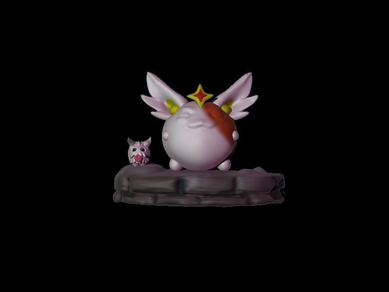 Dango dragon egg 3D print model_1