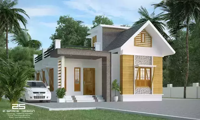 800sqft House Model with corona Render 