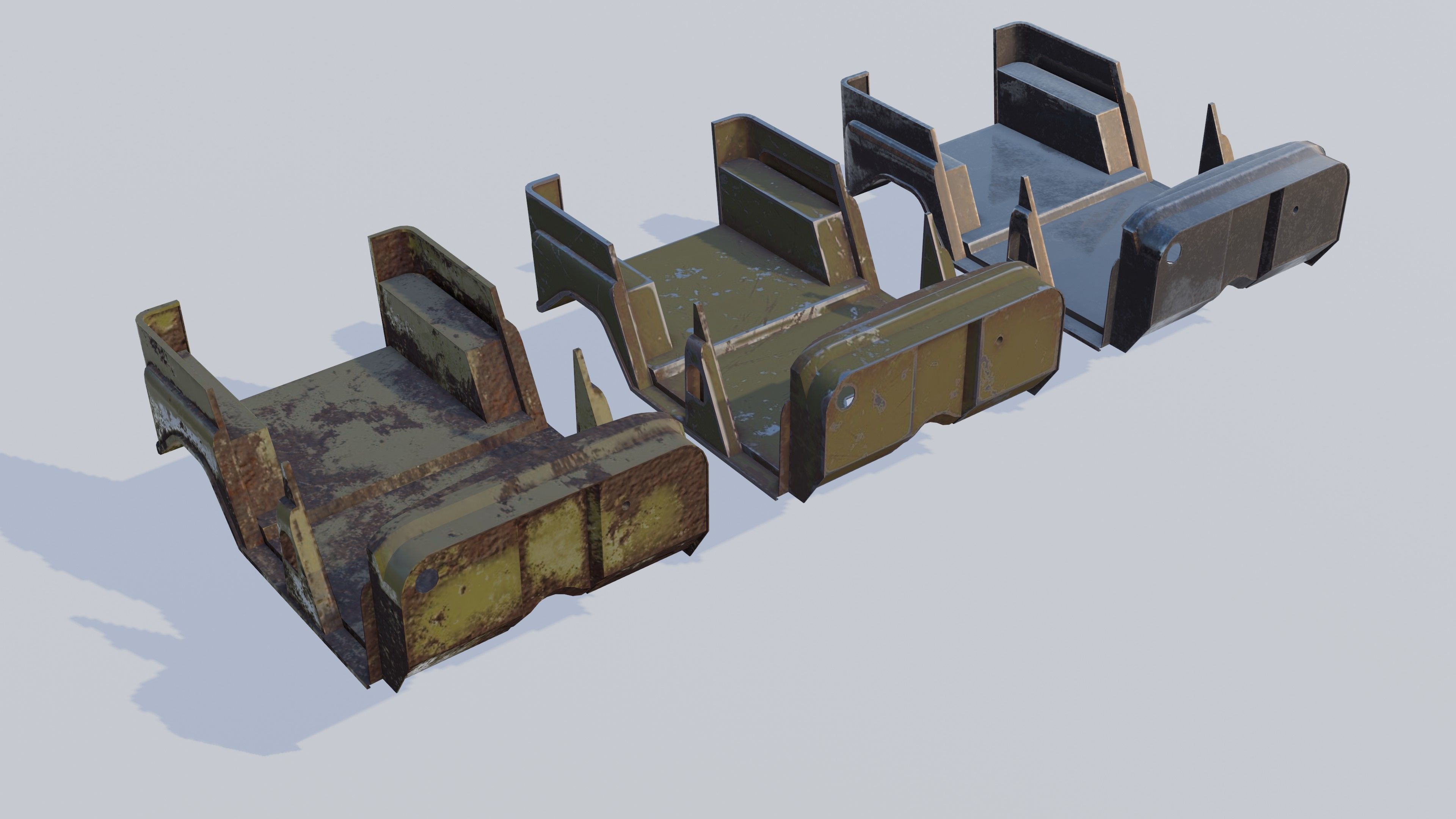 prototype UAZ 469 game-ready Low-poly 3D model_5