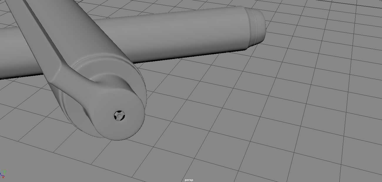 Pens 3D Model three different colored 3D model_3