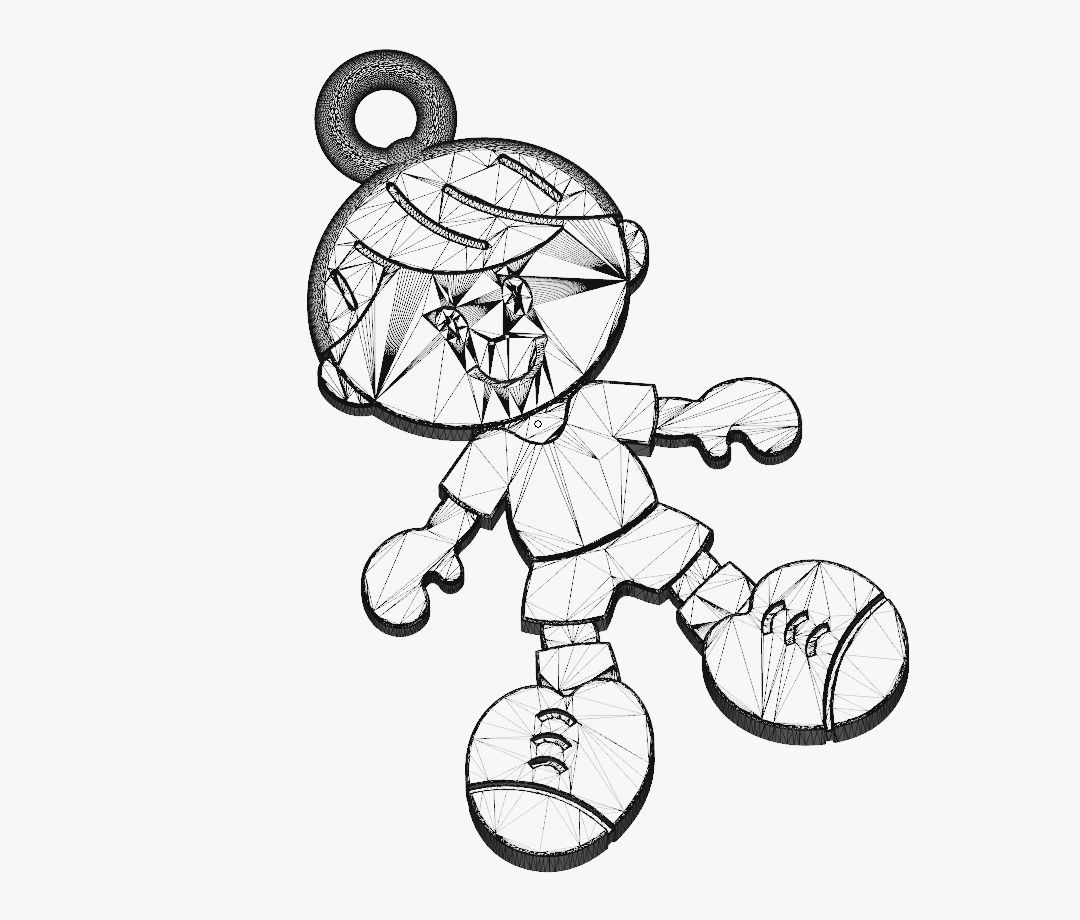 Pendant Boy and Girl 05 3D print model_18