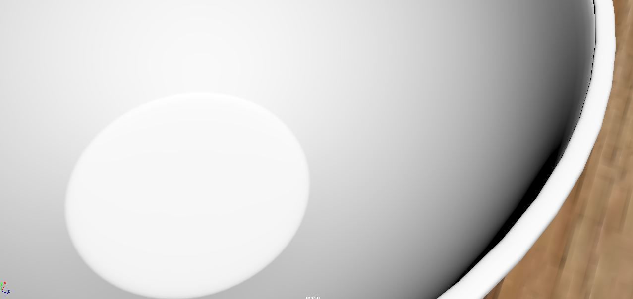 Bowl 3D Model three chinese tea cups on wooden table 3D model_5