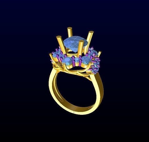 DIAMOND JEWELLERY 3D print model