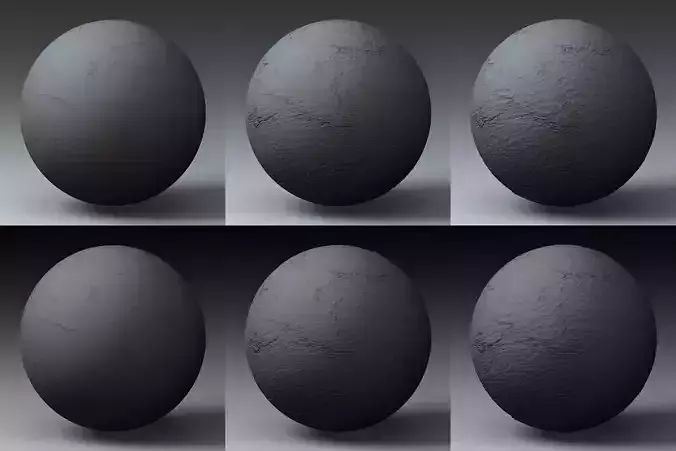 Displacement Landscape Shader 024