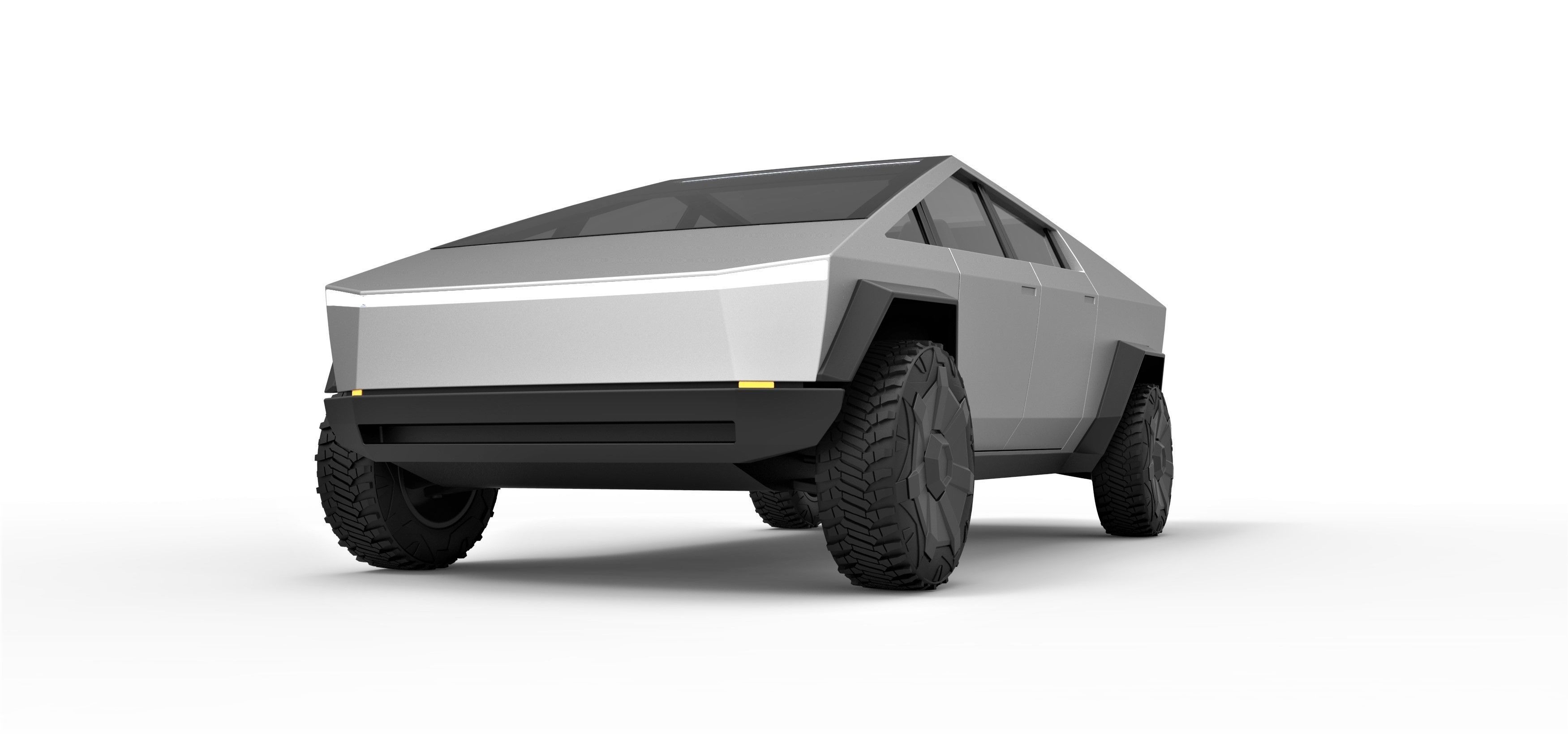 Tesla Cybertruck 3D model_4