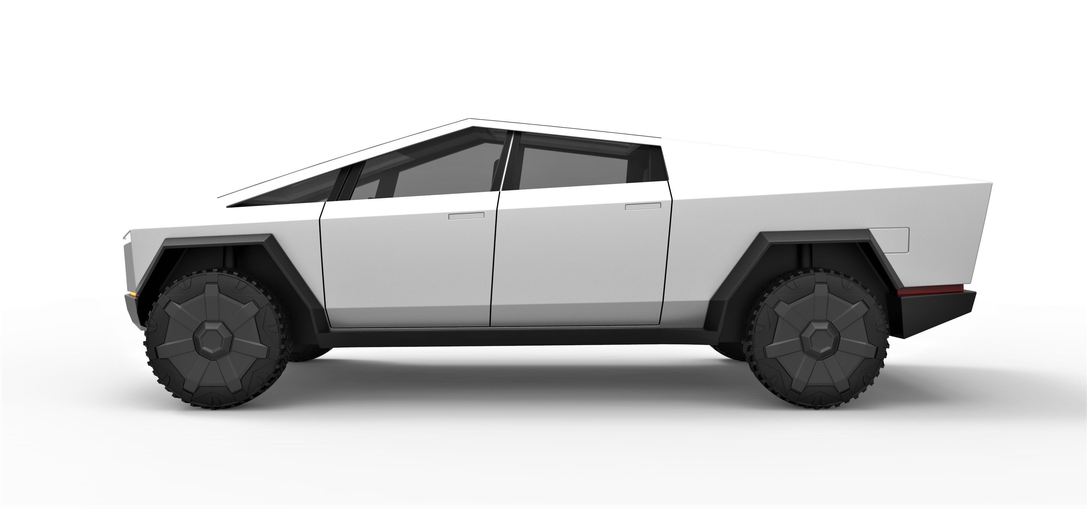 Tesla Cybertruck 3D model_7
