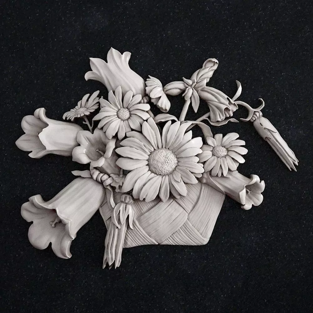 Flowers Vase 3D print model