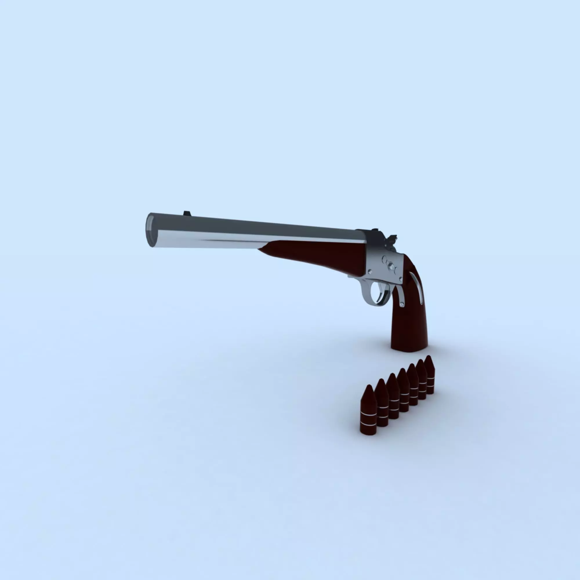 PF Source Explosion Animation Low-poly 3D model