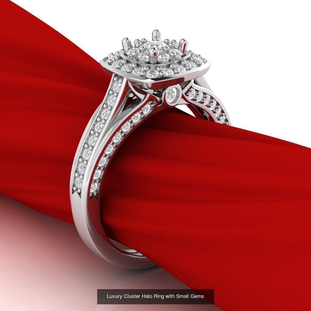 Unique Rings 3D Model Collection_16