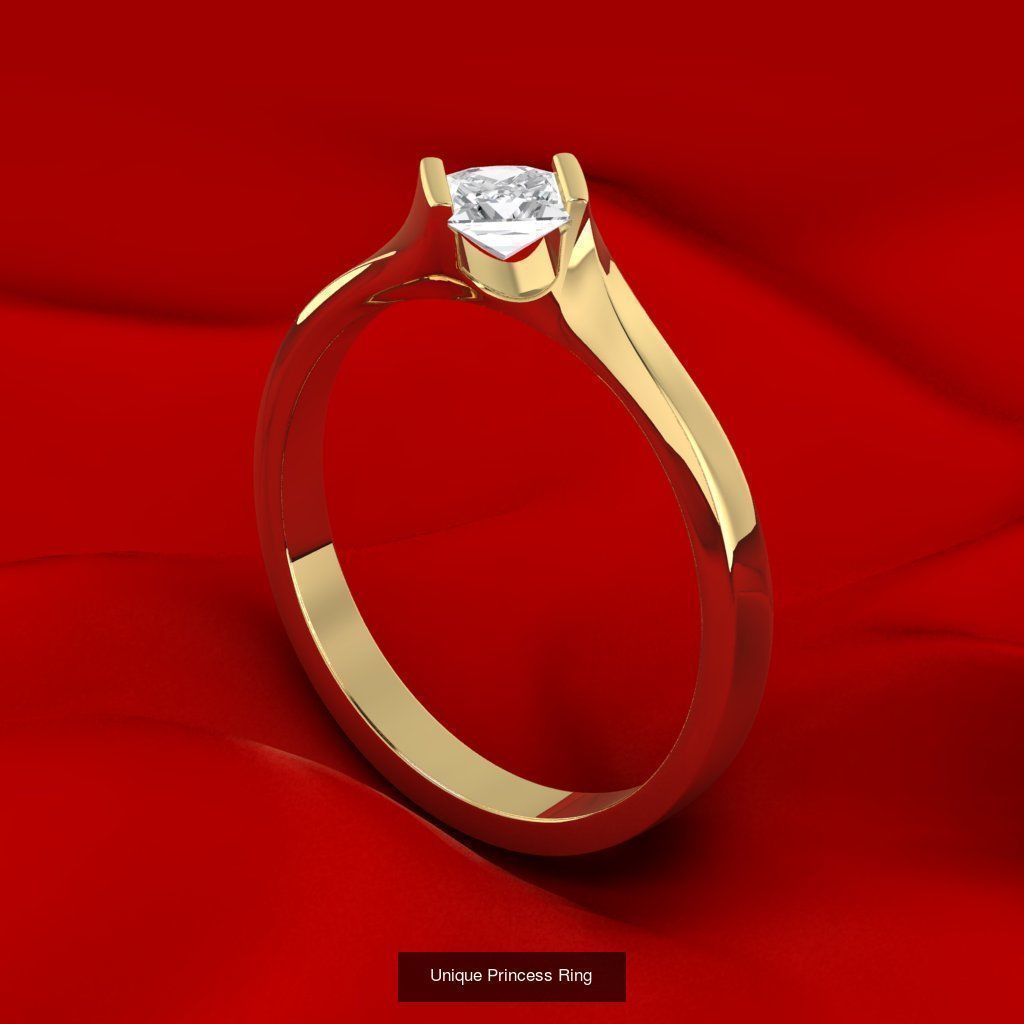 Unique Rings 3D Model Collection_10