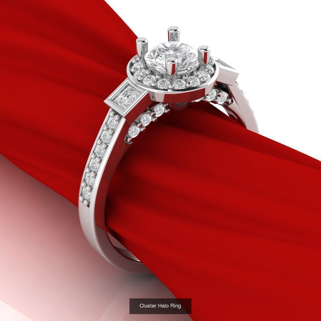 Unique Rings 3D Model Collection_15