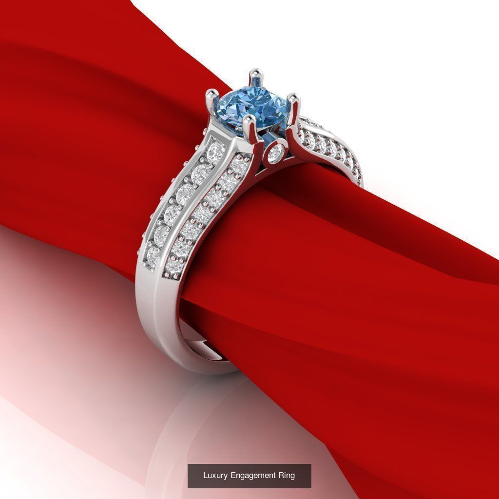 Unique Rings 3D Model Collection_13