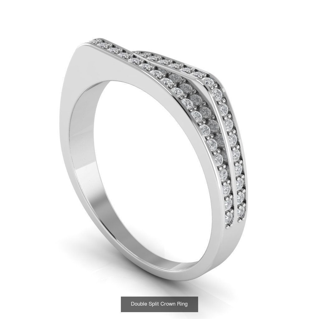 Unique Rings 3D Model Collection_11