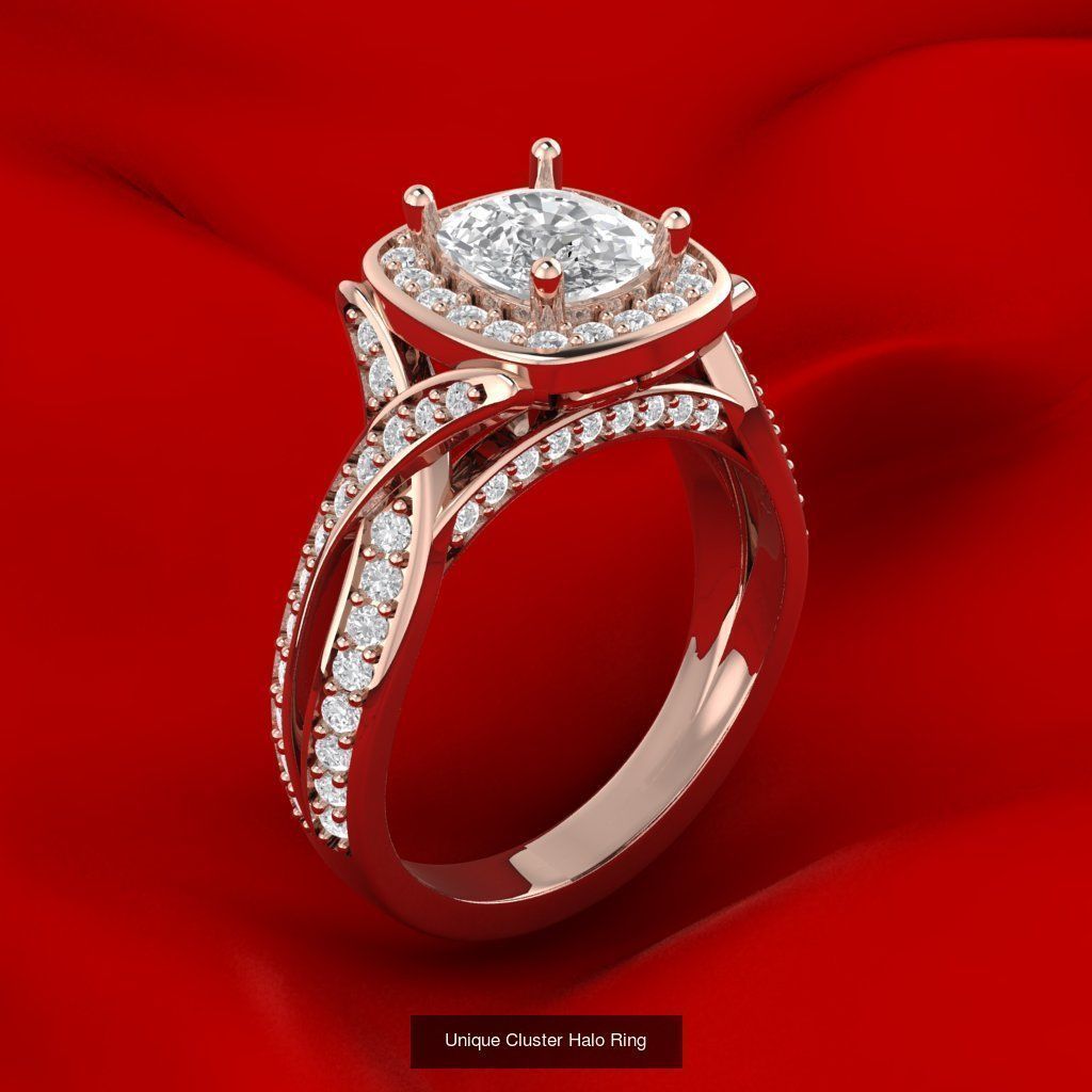 Unique Rings 3D Model Collection_14