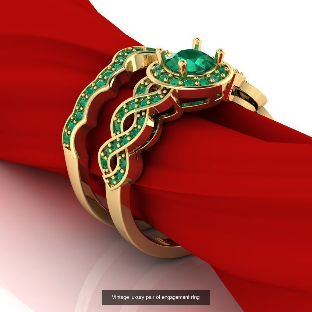 Unique Rings 3D Model Collection_8