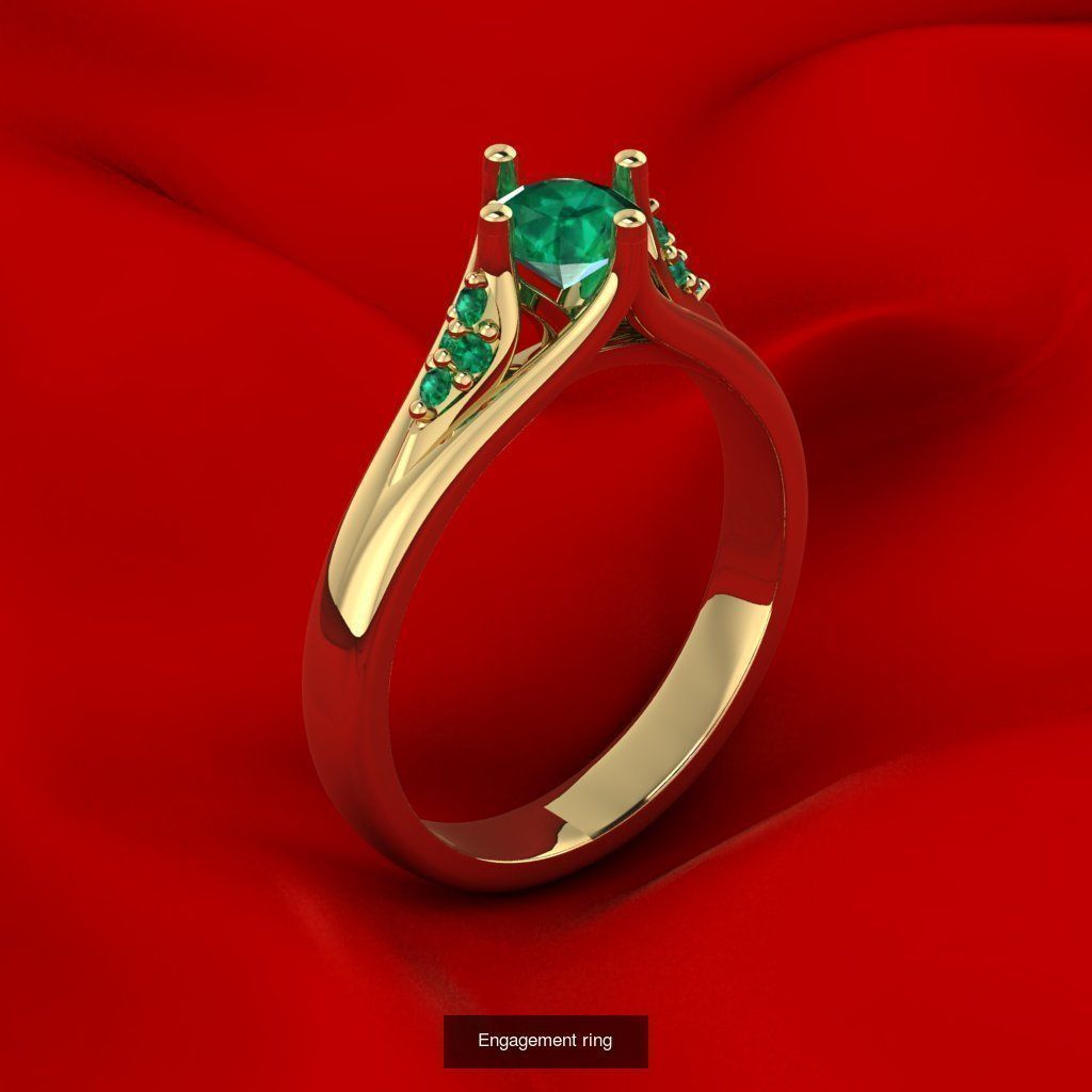 Unique Rings 3D Model Collection_6