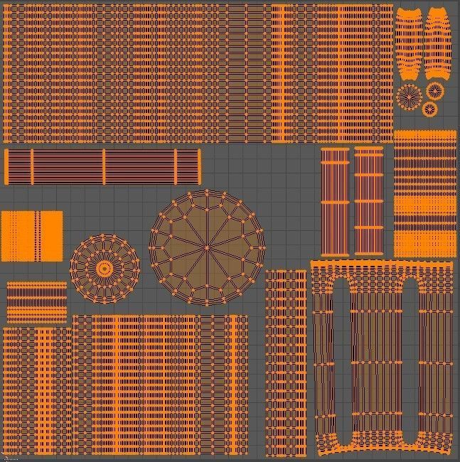 Syringe three medical syringes 3D model_10