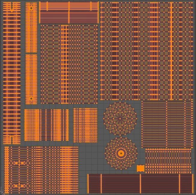 Syringe three medical syringes 3D model_12